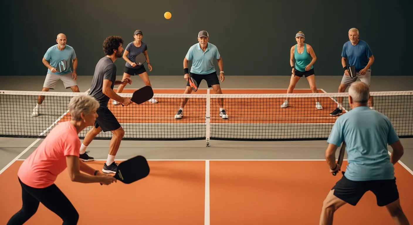 How to Run a Pickleball Round-Robin for 8 Players