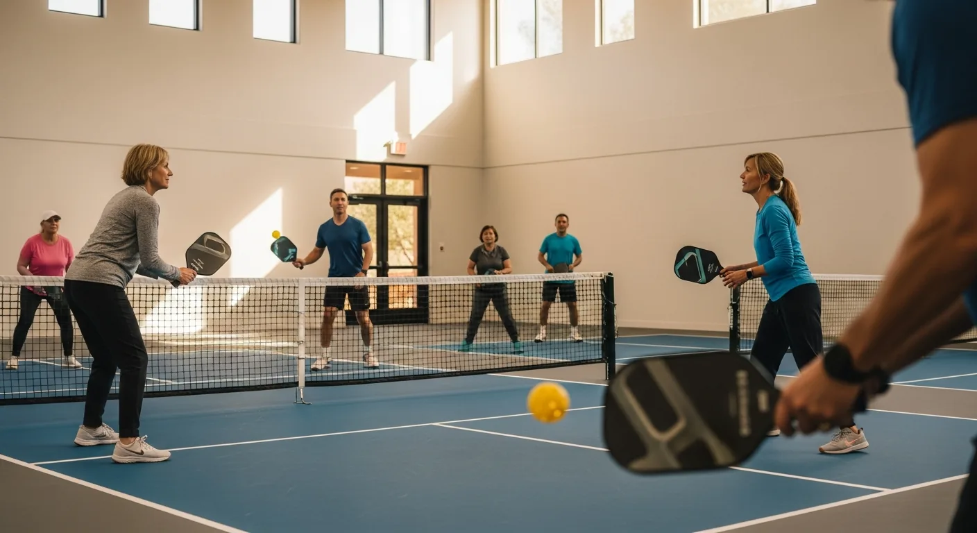 Indoor vs. Outdoor Pickleball Courts
