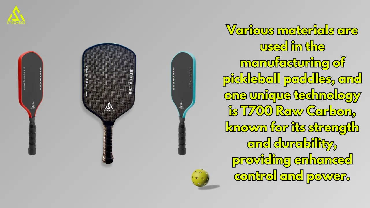 A pickleball paddle resting beside a ball