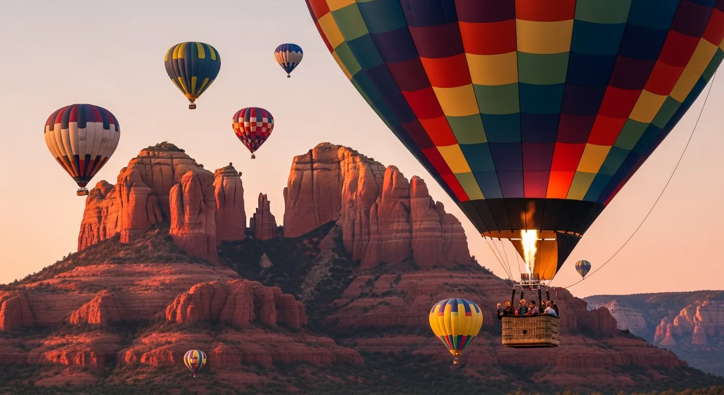 Hot Air Balloon Rides Over Sedona: Sunrise Guide