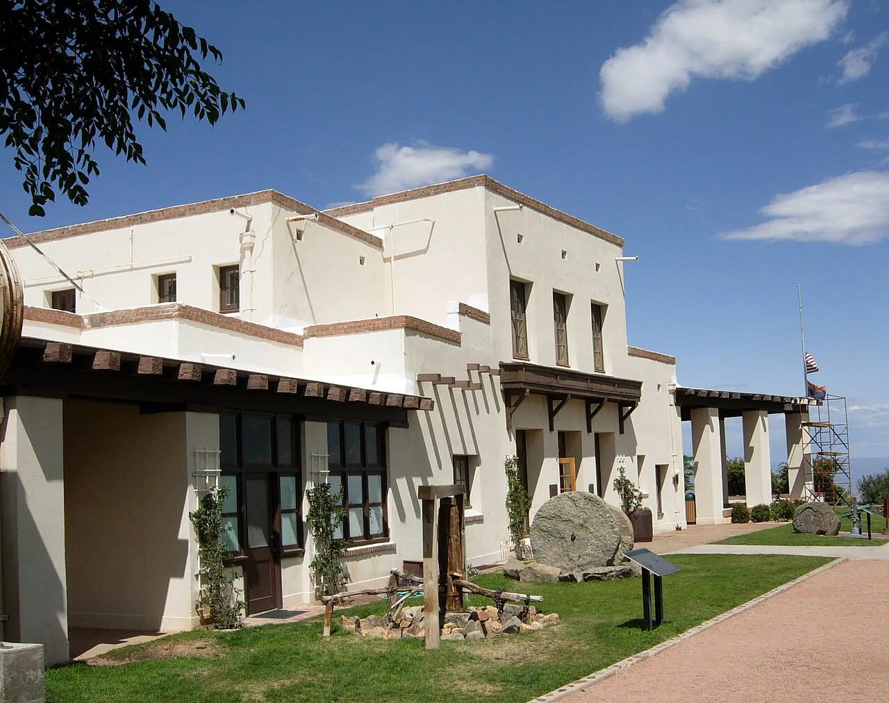 The 1916 Douglas Mansion at Jerome State Historic Park, now a mining history museum